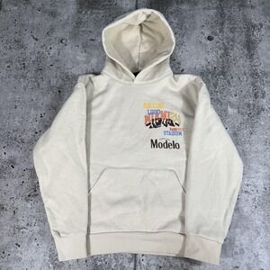 Rolling Loud Hoodie Sweatshirt Mens Small White Miami24 Modelo Hard Rock Stadium
